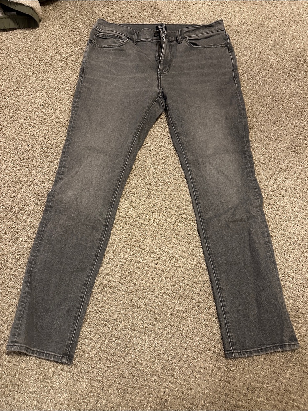 J Crew Women’s Gray Straight-Leg Flex Jeans